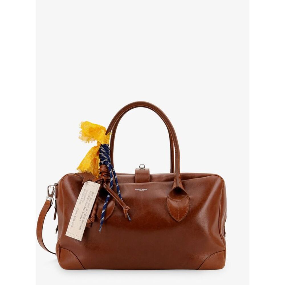 Golden Goose Deluxe Brand Women Vita Leather Handbag With Front Logo
